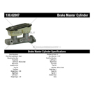 1996 Chevrolet Impala Brake Master Cylinder 3