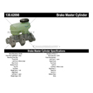 1992 Saturn SL Brake Master Cylinder 3