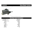 1962 Chevrolet Corvette Brake Master Cylinder 3