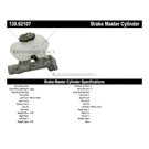 1999 Oldsmobile Cutlass Brake Master Cylinder 3