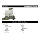 2000 Buick Regal Brake Master Cylinder 3