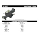 Centric Parts 130.62117 Brake Master Cylinder 3