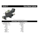 1954 Chevrolet Two-Ten Series Brake Master Cylinder 3