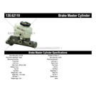2003 Chevrolet Cavalier Brake Master Cylinder 3
