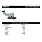 2007 Pontiac G5 Brake Master Cylinder 3