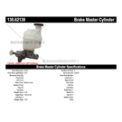 Centric Parts 130.62139 Brake Master Cylinder 3