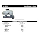 2009 Cadillac DTS Brake Master Cylinder 3