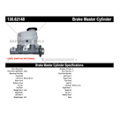 2007 Chevrolet Impala Brake Master Cylinder 3