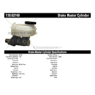 2012 Chevrolet Camaro Brake Master Cylinder 3