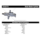 2017 Buick Cascada Brake Master Cylinder 3