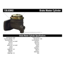 1956 Plymouth Suburban Brake Master Cylinder 3