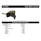 1961 Dodge Lancer Brake Master Cylinder 3