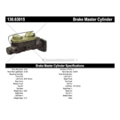 1973 Dodge Dart Brake Master Cylinder 3