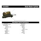 Centric Parts 130.63025 Brake Master Cylinder 3