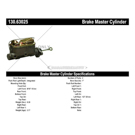 1982 Jeep CJ Models Brake Master Cylinder 3