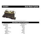 1984 Jeep Wagoneer Brake Master Cylinder 3