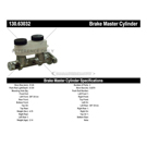 1985 Dodge Lancer Brake Master Cylinder 3