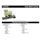2000 Chrysler Sebring Brake Master Cylinder 3