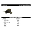 Centric Parts 130.63053 Brake Master Cylinder 3