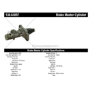 2003 Chrysler Sebring Brake Master Cylinder 3