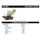 Centric Parts 130.63059 Brake Master Cylinder 3