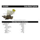 2000 Dodge Neon Brake Master Cylinder 3