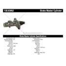 2003 Chrysler Sebring Brake Master Cylinder 3