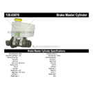 Centric Parts 130.63070 Brake Master Cylinder 3