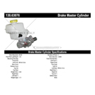 2009 Dodge Challenger Brake Master Cylinder 3