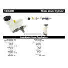 2014 Dodge Dart Brake Master Cylinder 5