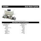 1987 Ford Bronco Brake Master Cylinder 3