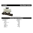 1987 Ford E Series Van Brake Master Cylinder 3