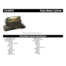1984 Ford E Series Van Brake Master Cylinder 3