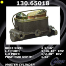1984 Ford E Series Van Brake Master Cylinder 1