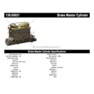 Centric Parts 130.65021 Brake Master Cylinder 3