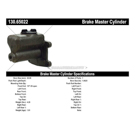 1959 Ford F Series Trucks Brake Master Cylinder 3