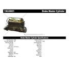 1984 Ford E Series Van Brake Master Cylinder 3