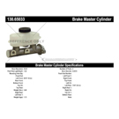 1987 Ford Ranger Brake Master Cylinder 3