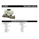 Centric Parts 130.65041 Brake Master Cylinder 3