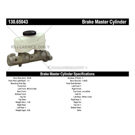 1996 Ford Explorer Brake Master Cylinder 3
