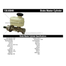 Centric Parts 130.65049 Brake Master Cylinder 3