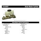 2005 Ford Explorer Sport Trac Brake Master Cylinder 3
