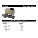 2000 Ford E Series Van Brake Master Cylinder 3