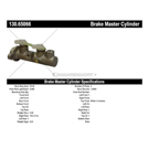 2000 Mercury Villager Brake Master Cylinder 3