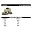 Centric Parts 130.65076 Brake Master Cylinder 3