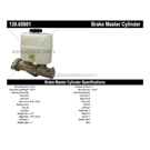 Centric Parts 130.65081 Brake Master Cylinder 3
