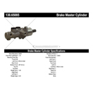 2004 Mercury Monterey Brake Master Cylinder 3