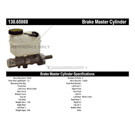2004 Lincoln Aviator Brake Master Cylinder 3