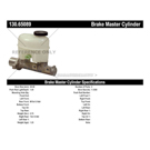 2007 Lincoln Mark LT Brake Master Cylinder 3