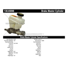2007 Mercury Mariner Brake Master Cylinder 3